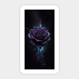 Stary blackRose Sticker